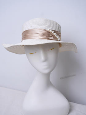 HJ6M03 -  凝脂色帽子 -