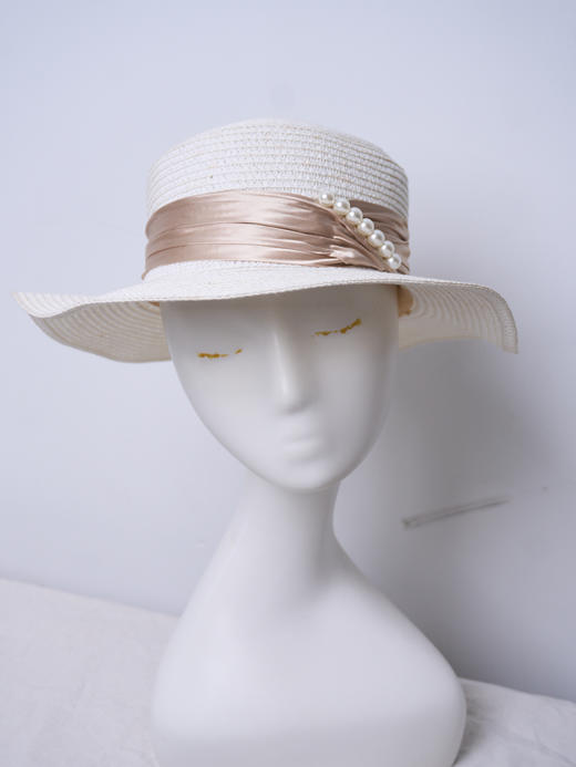 HJ6M03 -  凝脂色帽子 - 商品图0