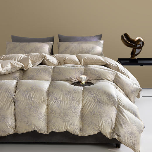 多喜爱 波兰进口奢绒90白鸭绒冬被-繁花粉意/魅野风尚hl【90%绒子含量】【1000+洁净度】【防钻绒面料】3D航空仓设计 轻盈蓬松 PU手提包 商品图7