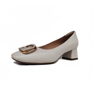 千百度新款时装单鞋A25487250 商品图1