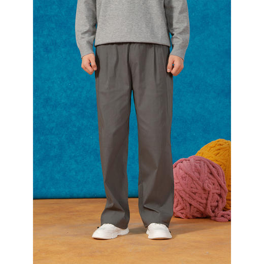 秋季基础抽绳布制长裤男款纪念日百货门店同款164743767 商品图1