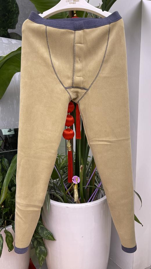 羊羔绒加厚男士圆领套装超柔男士圆领套装 打底保暖 16313652 商品图2