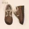 信诺软底妈妈棉鞋加绒保暖雪地靴女中老年真皮短靴子2025新款冬季X5M032-159 商品缩略图1