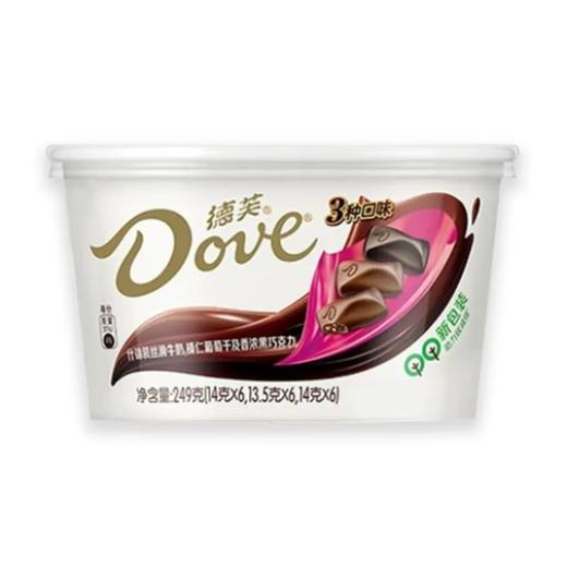 【超市】德芙拼盘巧克力249g 商品图0