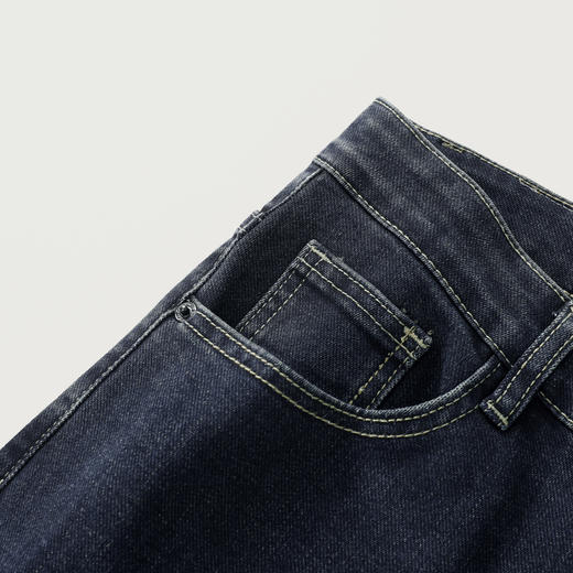 弹力舒适牛仔长裤 商品图11