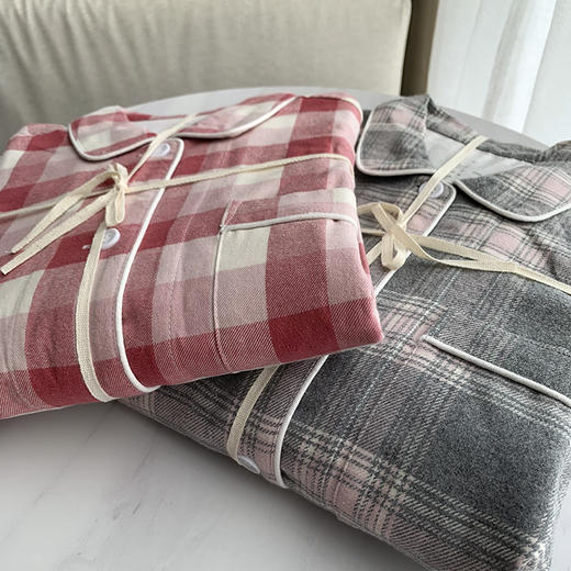 速抢！男女都有❗专柜💰348❗欧阳娜娜同款！比裸睡还舒适🤣【无印100%全棉情侣睡衣套装】越穿越软~环保活性印染，耐磨耐洗❗️商场一直在卖的经典款!!男女都有！可穿到180斤~ 商品图9