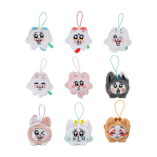 《非人哉官方店》奇米蛋联名Q版毛绒盲盒Chimitan挂件收藏玩偶公仔礼物挂饰 商品图4