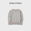ROMI STUDIO“美式灰调”100%棉倒三角拼接轻暖套头卫衣RWCASU5942 商品缩略图3