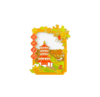 雷峰夕照流沙磁贴-杭 商品缩略图0