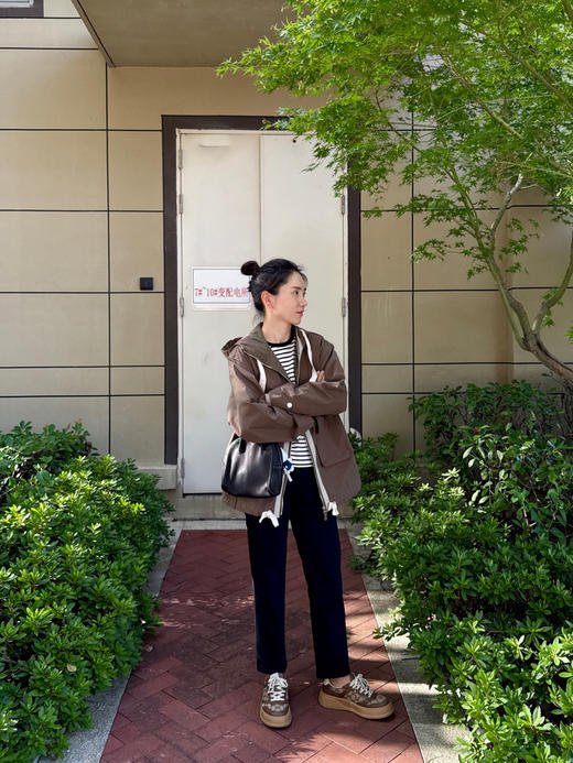 重工45*R-山系松身密织连帽外套夹克【包邮+三天无理由退换】 商品图3