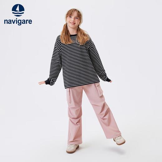 【纳维凯尔】【120-165】意大利小帆船女童休闲梭织裤子 商品图2