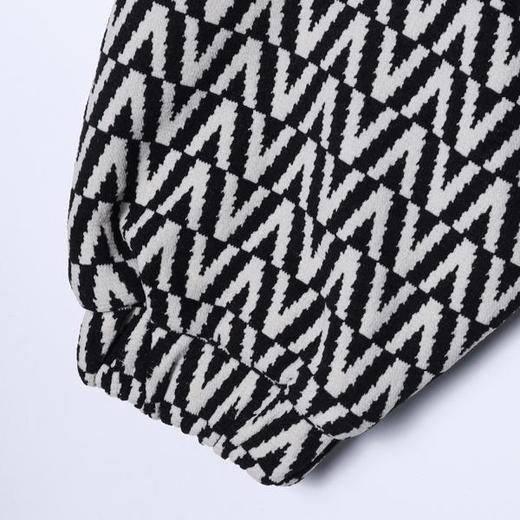 SDSA秋冬新款痞帅男装潮牌撞色满印字母拉链立领夹克百搭时尚外套 商品图3