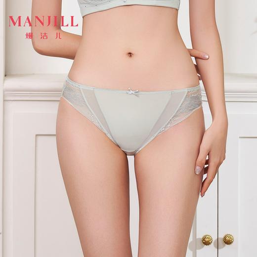 【商场同款】熳洁儿 昕悦系列配套内裤性感蕾丝中腰中叉25702208 商品图0
