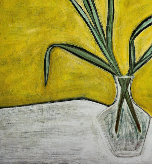 独角鹿西洋古董2017年中国台湾国立历史博物馆授权制作出品著名旅法艺术家常玉创作限量版画作品《花》 商品图4