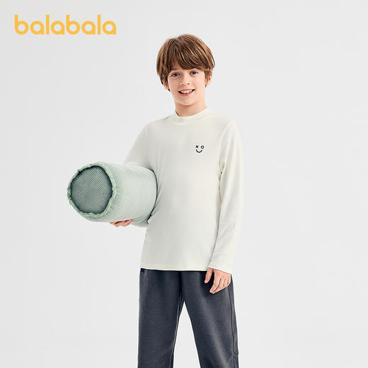 【商场同款】巴拉巴拉儿童打底衫男童女童睡衣保暖衣新款2025秋冬 商品图2