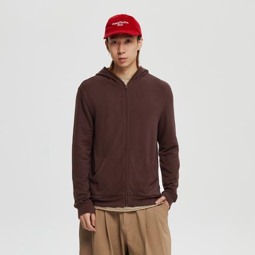 oneup兔毛连帽宽松运动卫衣 商品图2