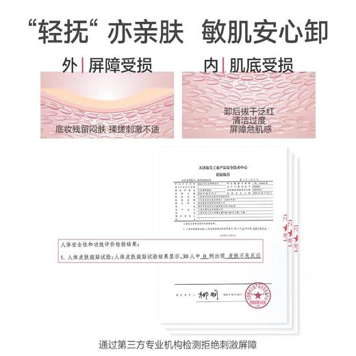 【旅行卸妆中样套组】卸妆水50ml*3+化妆棉50片*3 商品图2