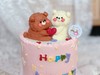 情侣立体小熊主题蛋糕（提前一天预定） 商品缩略图1