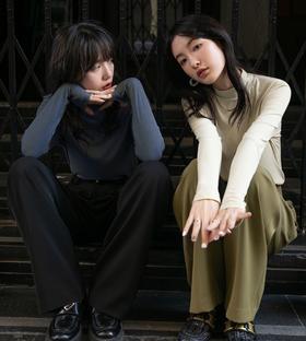 老米优品🎈 情侣款！护腹款。含绵羊毛+桑蚕丝《复古中领设计羊绒蛋白打底衫》 7A抗菌, 自带温暖感面料，人手必备！