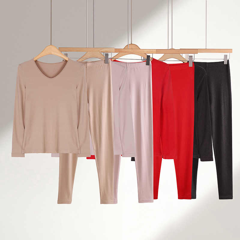 美奈川 兔绒蚕丝双珠天丝绒 女套装   (210G )BN-W09178