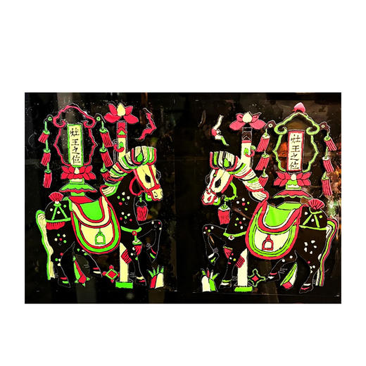 2026年山西非遗年画日历 ，愿每位拥有它的人，家有门神守，灶神护，财神到【G】 商品图2