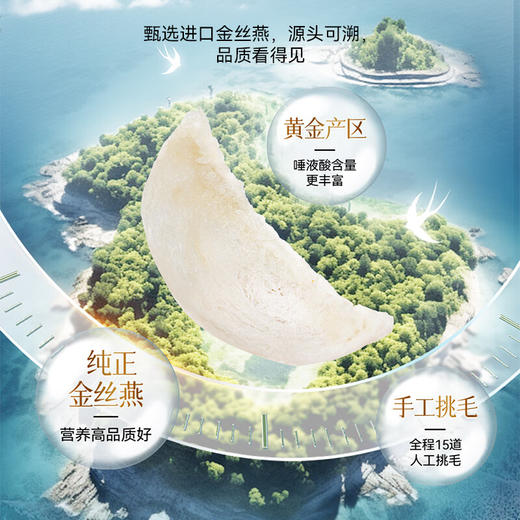 泡小燕 燕窝粥 燕窝饮组合 过节送礼 甄选印尼/马来进口燕窝 营养丰富 礼盒装【ys】 商品图3