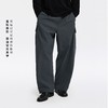 oneup三防格纹双褶工装裤（男女同款） 商品缩略图1
