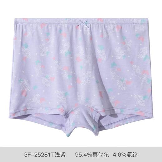【经典莫代尔印花】SCHIESSER德国舒雅女童莫代尔面料平角小裤3F/25281T 商品图0