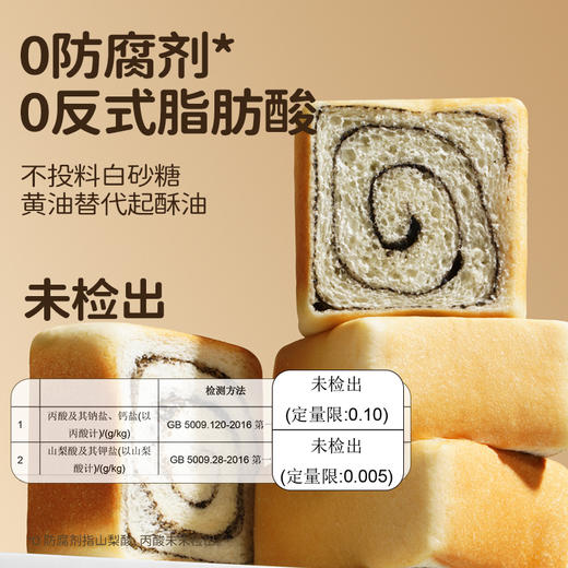 【新品】七小七山药养养宝宝小吐司肉松夹心切片面包儿童早餐 商品图4