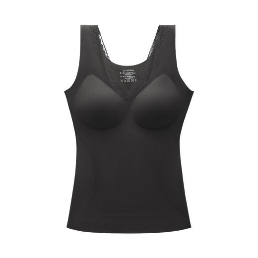 【蓄热养肤❗性感V领保暖背心】舒适裸感背心，聚拢显胸，微塑收腰纤细曲线，内养外暖，简约百搭轻塑型保暖马甲外穿背心QQ 商品图8