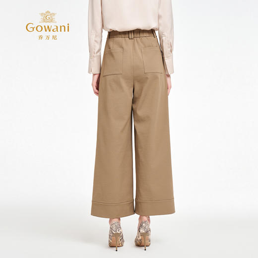 乔万尼2025新品知性风宽松直筒裤EZ3F145 商品图4