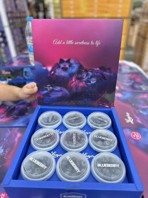 蓝莓星辰杯Lucky cup 蓝莓🫐脆甜，一份一小杯，携带也方便～最新到 又脆又甜。 商品图11