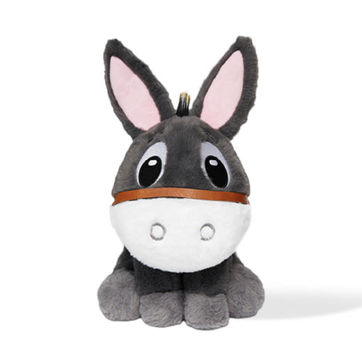 疆遇阿凡提·Q版小毛驴毛绒玩偶  圆滚滚超治愈 柔软好 rua 商品图0