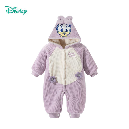 迪士尼童装男童夹棉连体衣新生婴儿夹棉宝宝外出加厚棉衣冬季新款ZD4EL027 商品图6