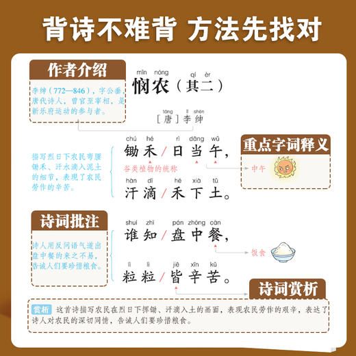 2025年新版小学生必背古诗词75首+80首人教版一二三四五六年级小学初中语文文言文古诗文学常识理解性默写专项训练古诗文读写速记 商品图10