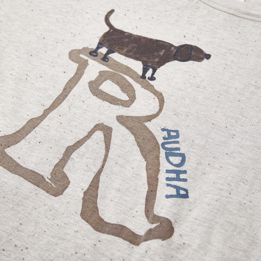 ROMI STUDIO”腊肠犬“棉羊毛美式圆领长袖狗狗印花T恤RWCASG5907 商品图3