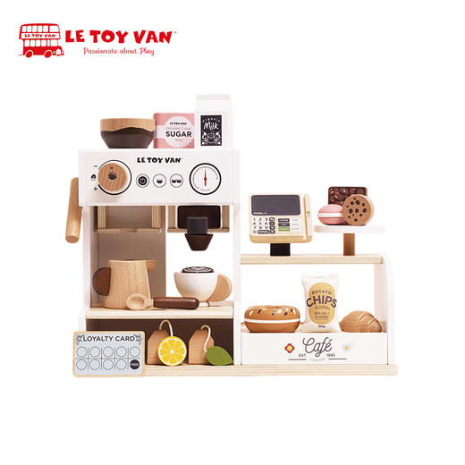 Le Toy Van 便利商店&咖啡铺 过家家 适合年龄3岁+ 真实模拟 英国玩具 TV317 商品图9