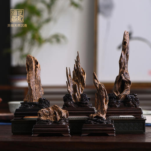 【沉香五韵 · 一木一境】天然达拉干沉香摆件 沉水级 SP7250 商品图0