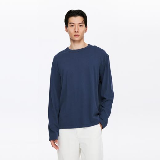 oneup磨毛圆领宽松长袖 商品图0