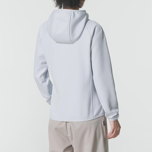 安德玛团队 女款灰色 针织连帽夹克外套 商品图1