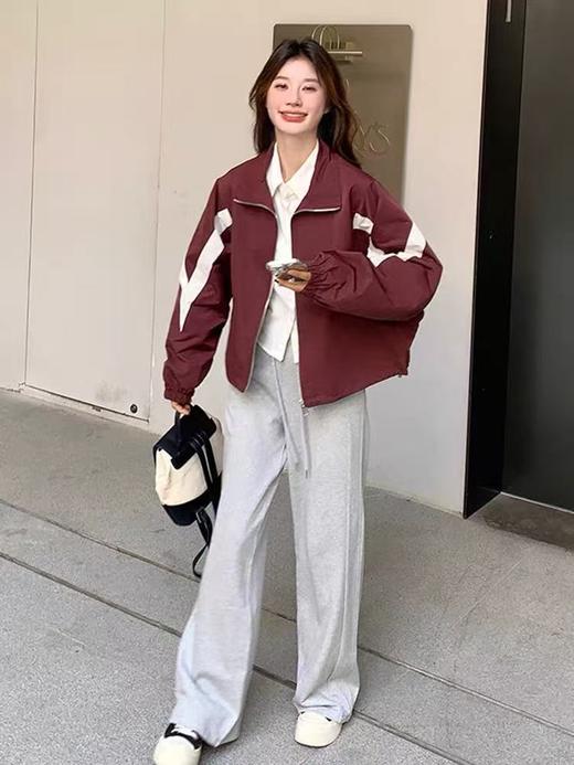 【秋上新】2025新款韩版休闲百搭短款夹克外套-喜出 商品图2