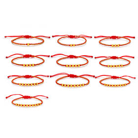 金六福吉祥足金手绳