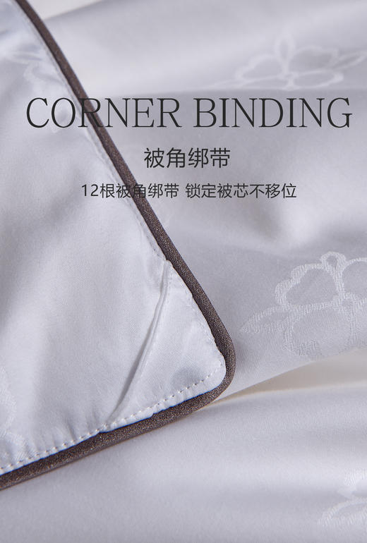 自然醒伊芙琳玻尿酸桑蚕丝被玻尿酸桑蚕丝长丝春秋被轻奢60支全棉大提花冬被单人双人被四叶草LB 商品图8