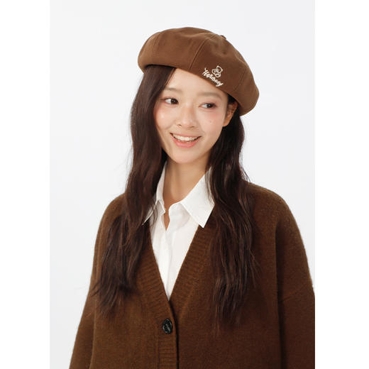 【礼物季】经典小熊刺绣贝雷帽纪念日百货门店同款164144297 商品图1