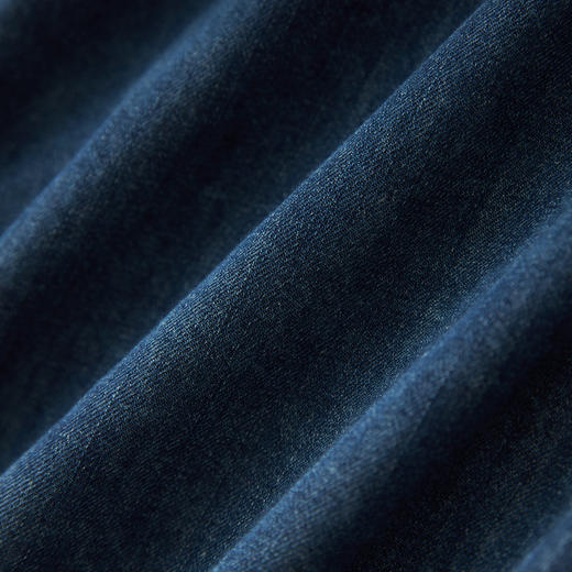 「高货wl」全新升级【铂金会员293/天猫389/差价96】(05443)洛诗琳轻奢复古牛仔衬衫2025秋季显瘦小众设计翻领上衣女 商品图3