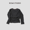 ROMI STUDIO“怀旧复古”全棉亲肤舒适印花圆领长袖T恤 RWCASU5516 商品缩略图1