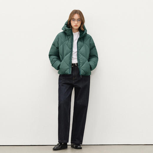 714street潮牌防水连帽棉服男2025冬季美式复古棉衣宽松夹棉外套 商品图2