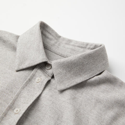 ROMI STUDIO“自然无拘”牦牛绒混纱气质松弛廓形衬衫RWCASG5920 商品图5