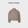 ROMI STUDIO“棕标甄选”进口小羊皮卓越质感翻领皮夹克 RWCWWG5998 商品缩略图2