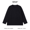 53231SDSA男士秋冬新款痞帅男装韩系纯色铆钉倒三角圆领卫衣百搭时尚潮 商品缩略图1
